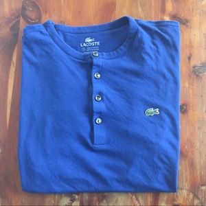 Lacoste 3 button T-shirt Slim fit size 3/ Sm